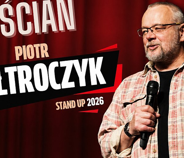 Piotr Bałtroczyk stand up comedy 2026. Wygraj bilety na brawurowy humor!