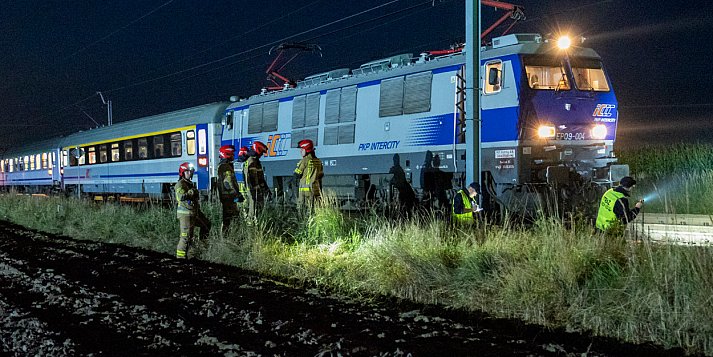 Śmiertelne potrącenie na stacji kolejowej w Starych Oborzyskach