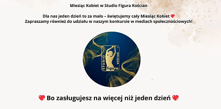 Miesiąc Kobiet w Studio Figura Kościan
