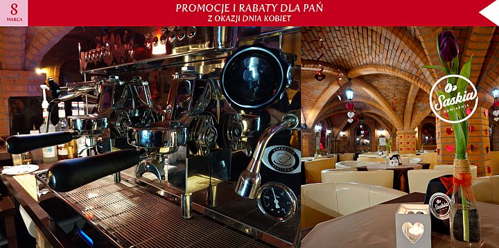 Kawiarnia Saskia zaprasza panie na kawę