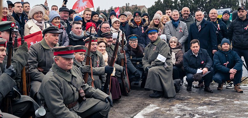 W hołdzie Powstańcom Wielkopolskim z Kiełczewa. Nazwa dla ronda [ZDJĘCIA]