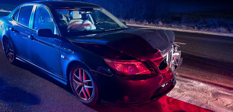 Kolizja na obwodnicy Kościana, w okolicy Śmigielskiej [ZDJĘCIA]