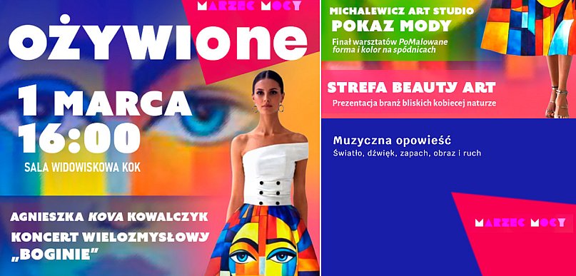 Widowisko „Ożywione” pod hasłem Marzec Mocy w KOK. Wygraj bilety!