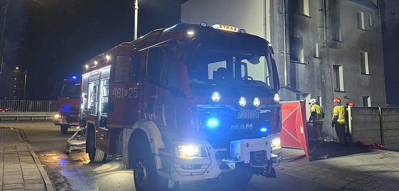 Pogorzelcy z Kościana spędzili noc poza swoimi mieszkaniami