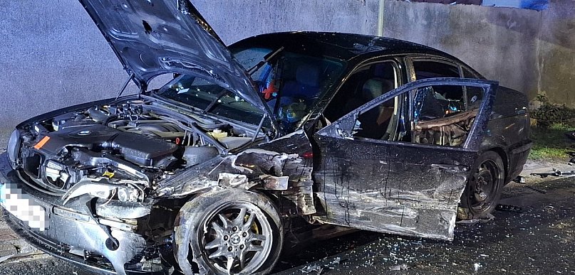 Groźny wypadek w Krzywiniu. Cztery osoby trafiły do szpitala [ZDJĘCIA]