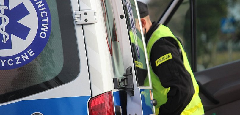 Potrącenie rowerzysty na Wyzwolenia w Kościanie