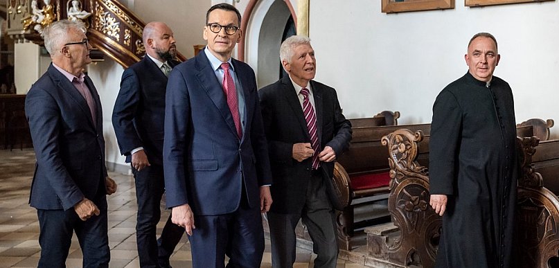 Były premier Mateusz Morawiecki z wizytą w Kościanie [ZDJĘCIA]