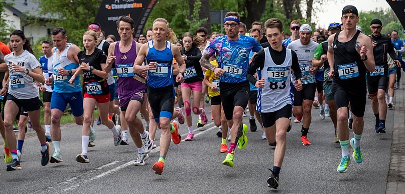 ChampionRun na 5 km w ramach ChampionMan Duathlon Czempiń [ZDJĘCIA]