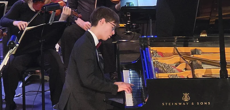 Filip Kauch zagrał w Chicago na pianinie Paderewskiego