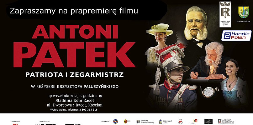 Zaproszenie do Racotu na prapremierę filmu o słynnym polskim zegarmistrzu - 88928