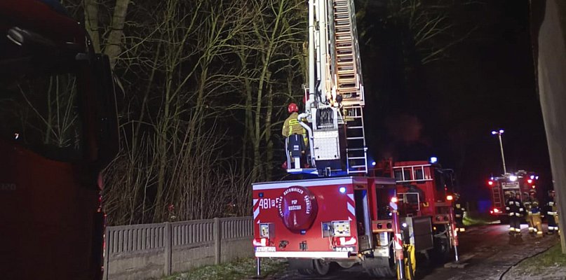 Incydenty pożarowe w noc sylwestrową w Kościanie - 90259