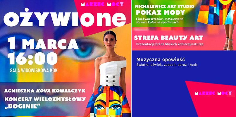 Widowisko „Ożywione” pod hasłem Marzec Mocy w KOK. Wygraj bilety!