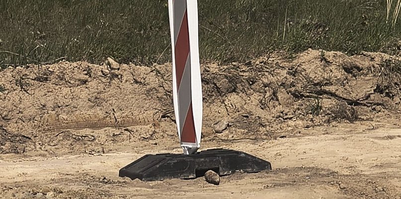 Znaleziono niewybuch na terenie budowy obwodnicy Kościana [ZDJĘCIA]