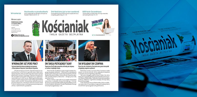 Czerwcowe wydanie gazety „Kościaniak”
