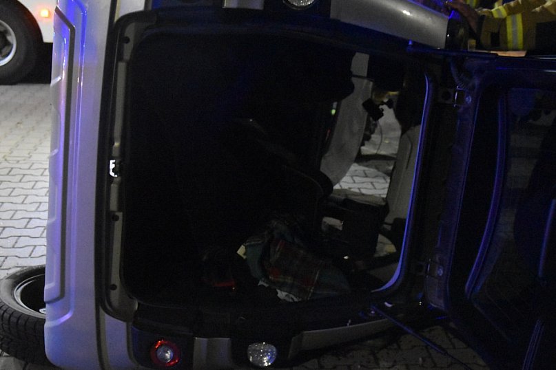 14-latek wywrócił auto w Racocie