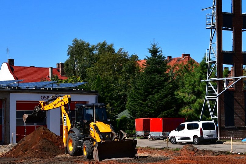 Remont placu manewrowego przy strażnicy