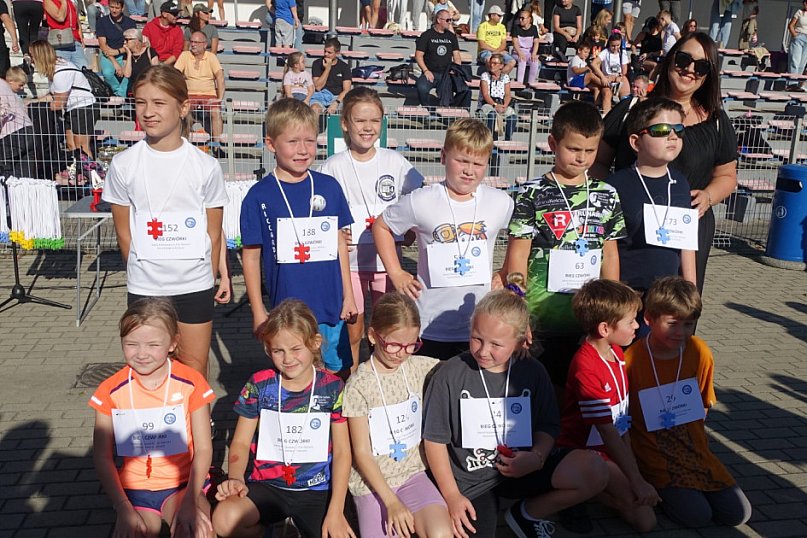 IV Bieg Czwórki na stadionie w Kościanie