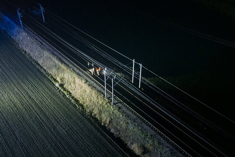 Śmiertelne potrącenie na torach przed Widziszewem