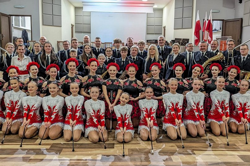 Koncert patriotyczny orkiestry OSP Krzywiń