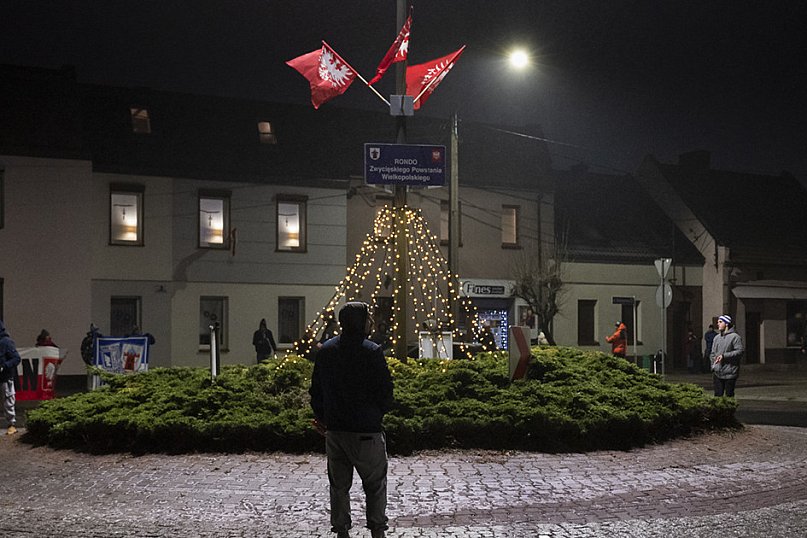 Race na rondzie Powstania Wielkopolskiego