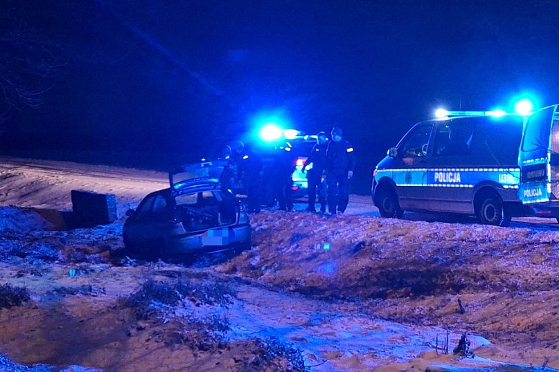 Nocny pościg za zodziejem paliwa