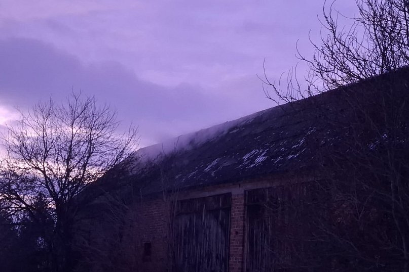 Paliła się stodoła w Żegrówku