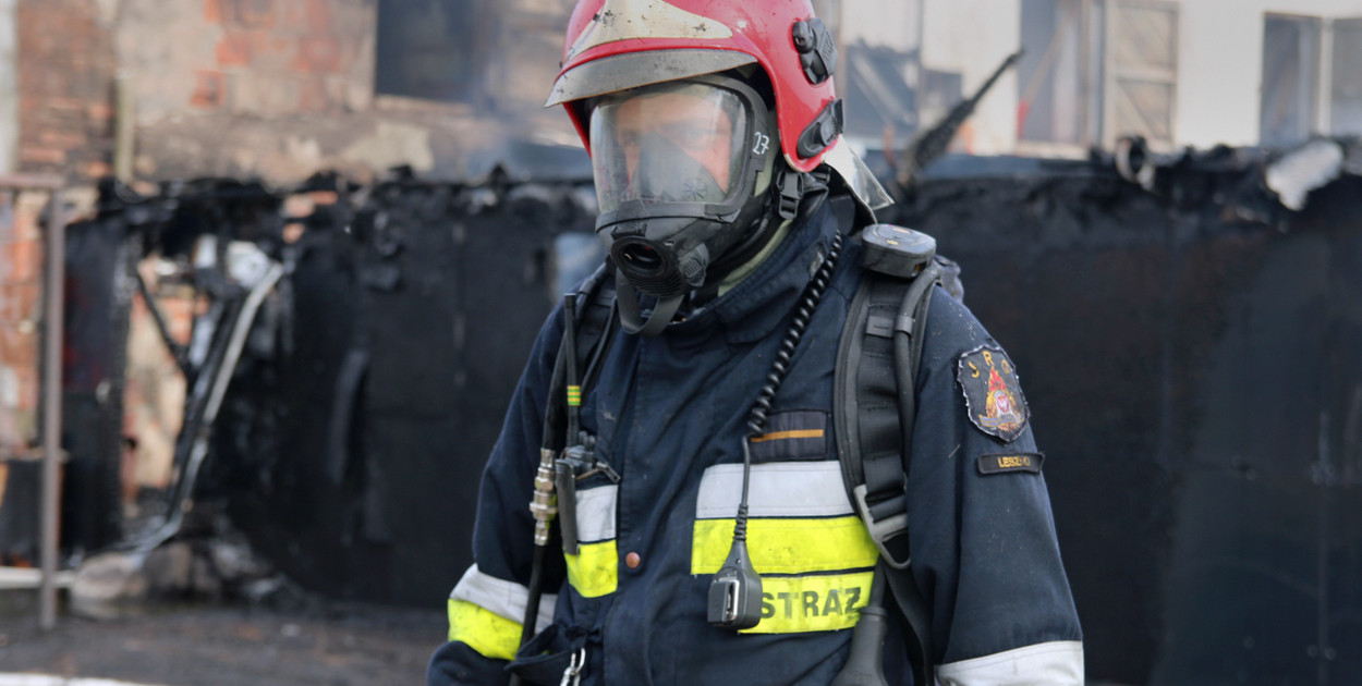 Pożar w zakładzie recyklingu w Przysiece Polskiej [AKTUALIZACJA]