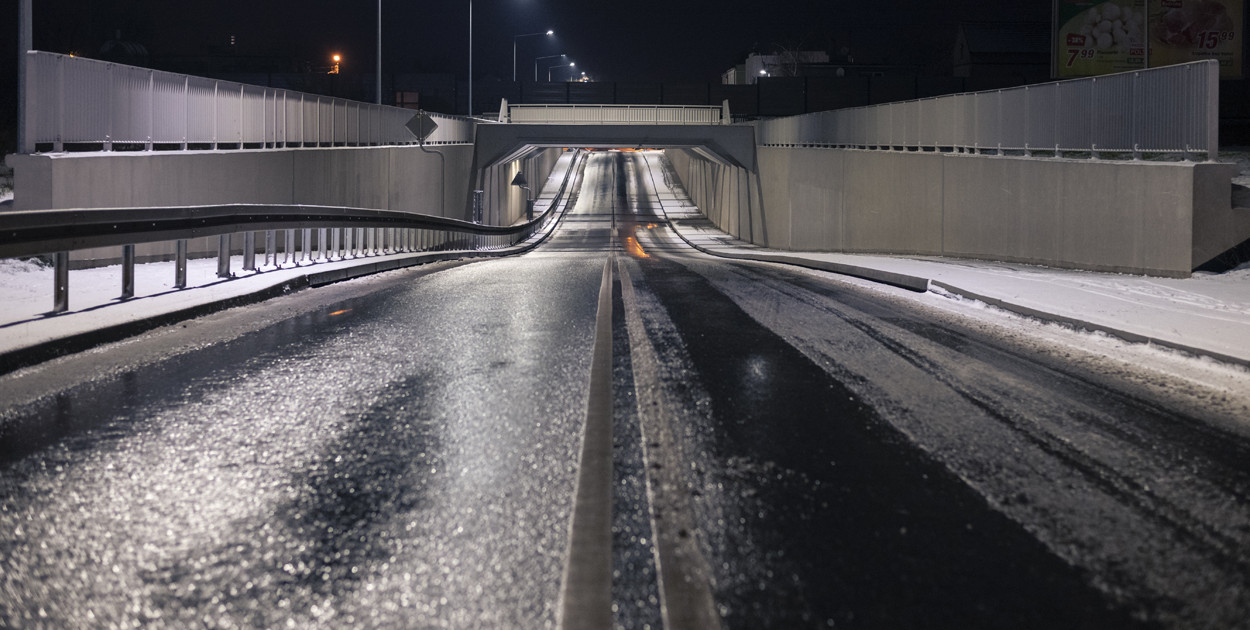 Ostrzeżenie przed gołoledzią na sobotę dla powiatu kościańskiego