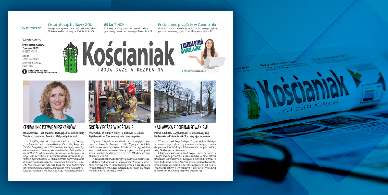 Wiosenne wydanie gazety „Kościaniak”