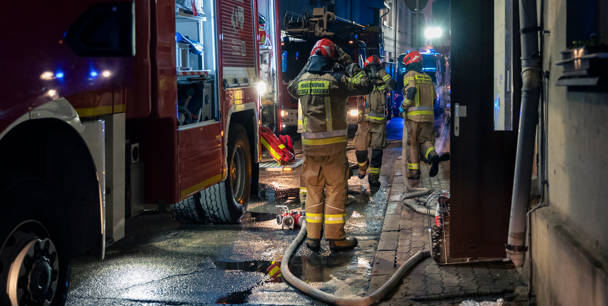 Pożar w mieszkaniu na ul. Garbarskiej w Kościanie! [ZDJĘCIA]