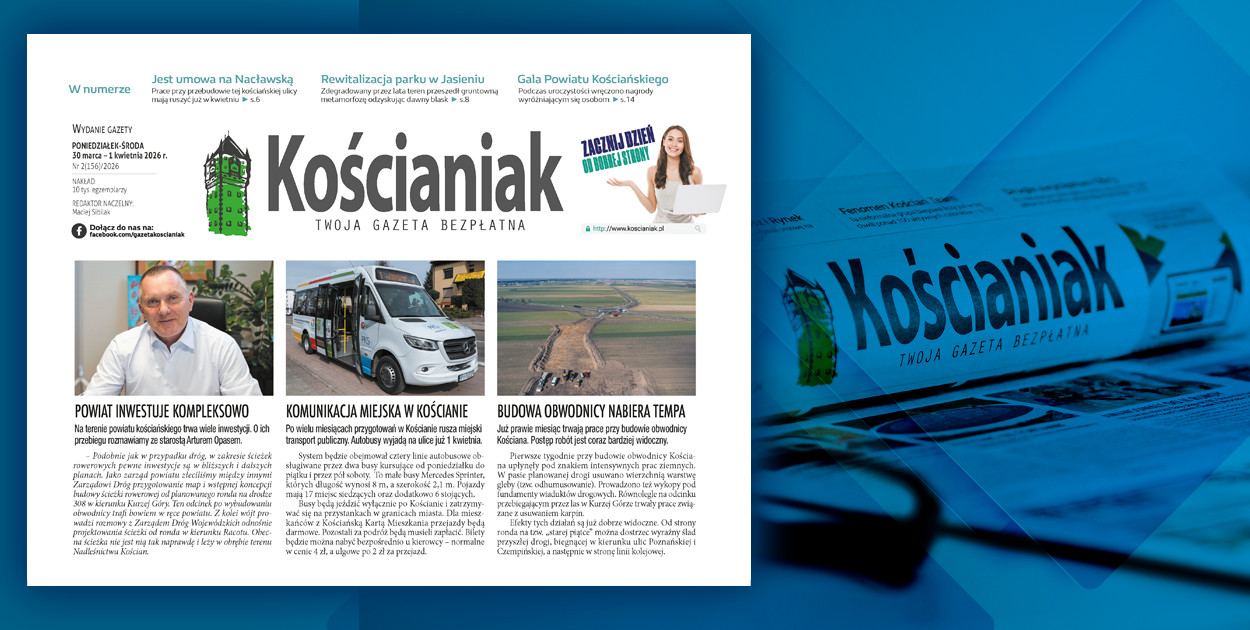 Świąteczne wydanie gazety „Kościaniak”