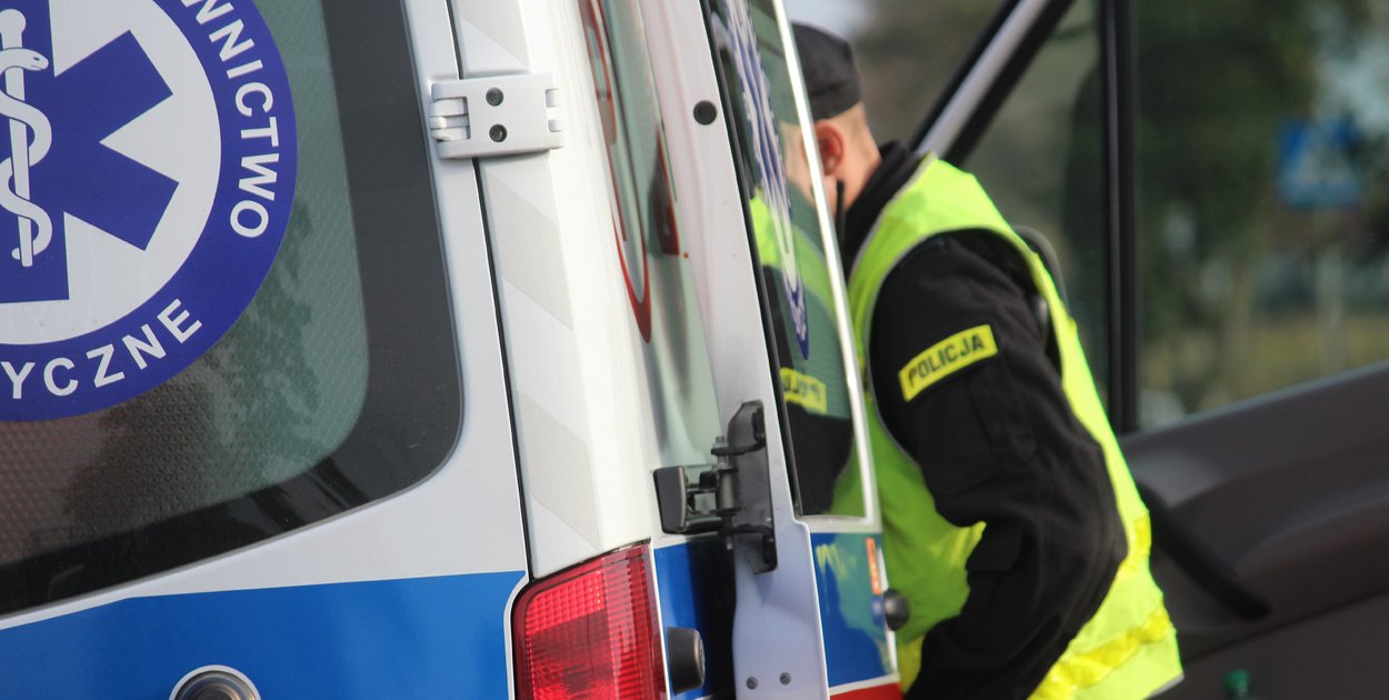 Potrącenie rowerzysty na Wyzwolenia w Kościanie