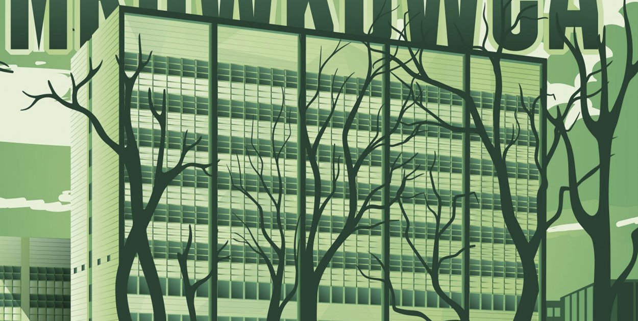 Nadaję z Mrówkowca – zaproszenie na wernisaż wystawy Huberta Baranowskiego